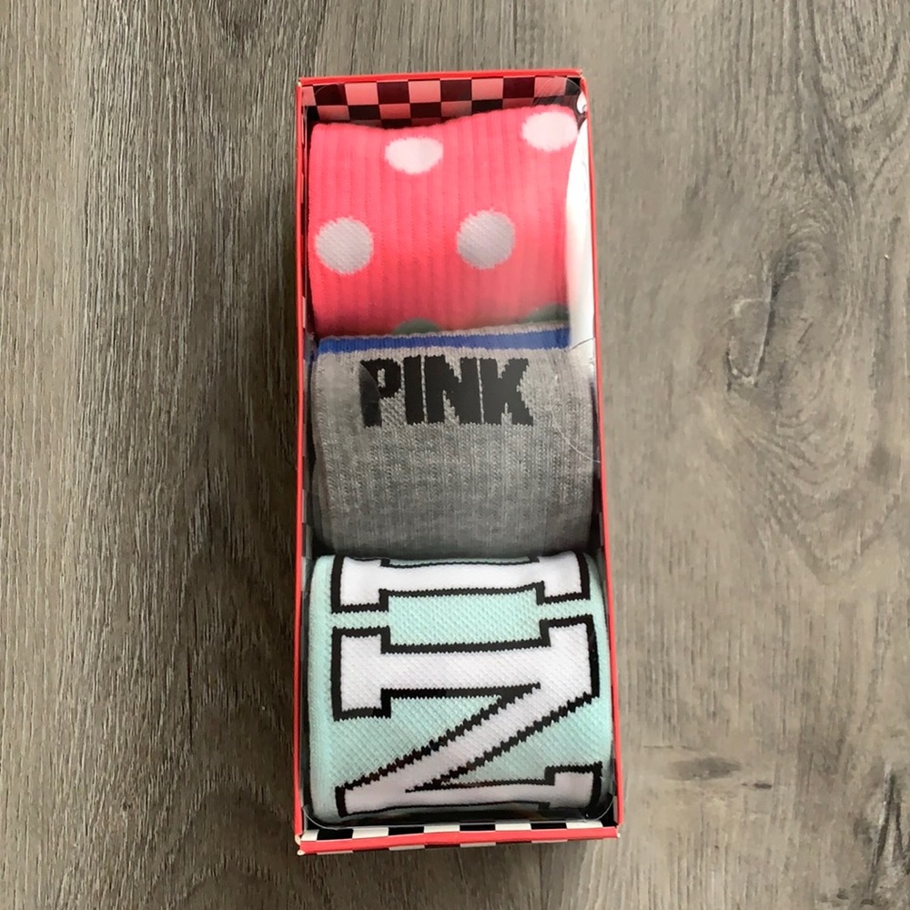 • PINK Victoria’s Secret Knee High Socks•